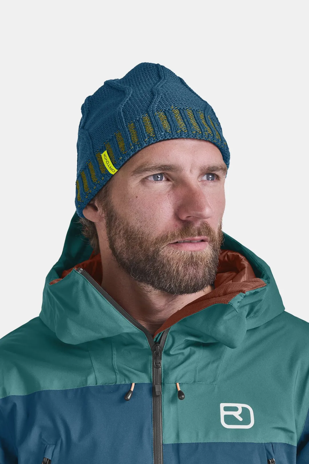 ORTOVOX Headwear & Neckwarmer^MERINO TANGRAM KNIT BEANIE slyfox