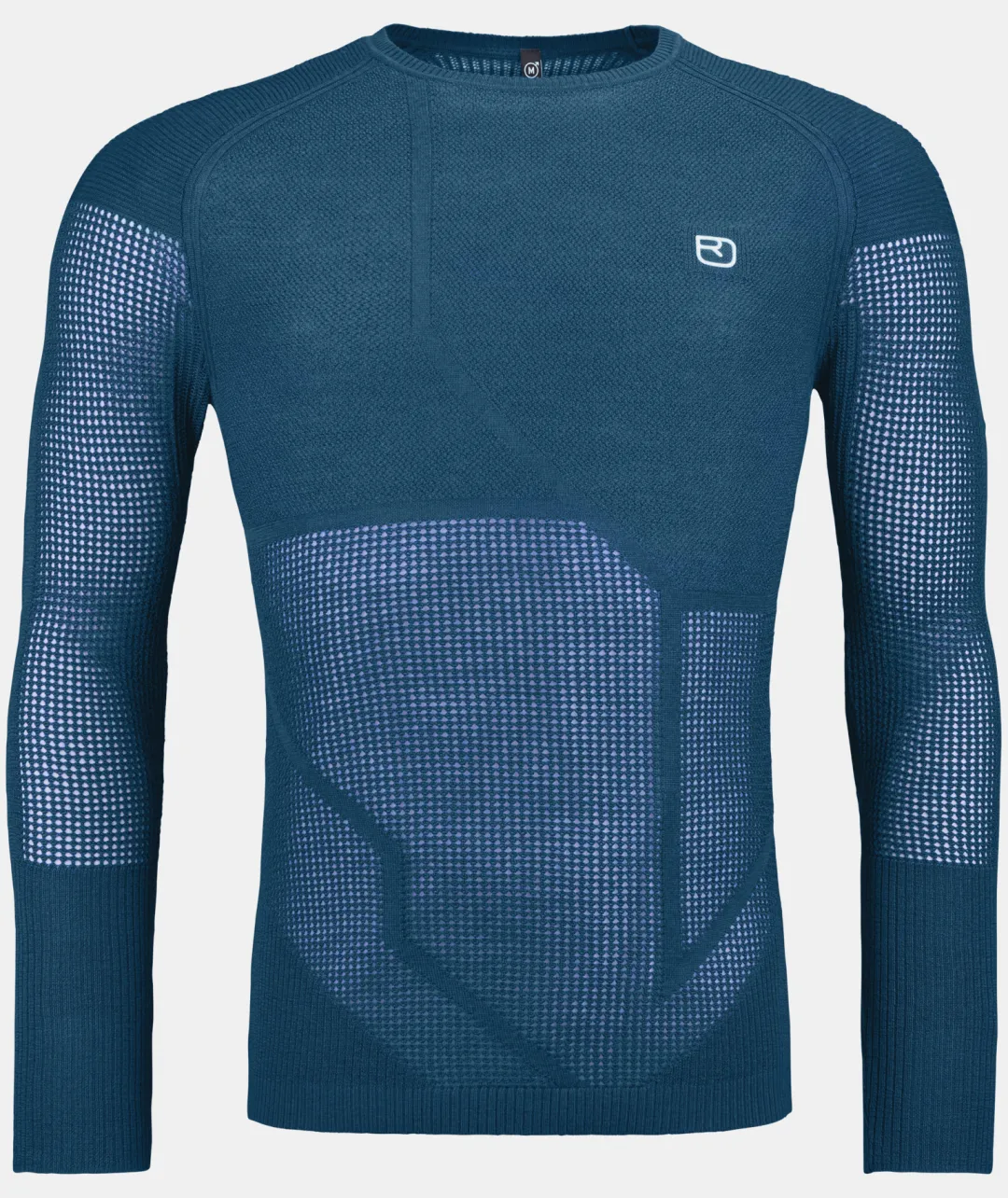 ORTOVOX Baselayer^MERINO THERMOVENT LS M petrolblue