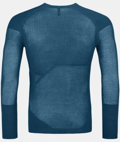 ORTOVOX Baselayer^MERINO THERMOVENT LS M petrolblue