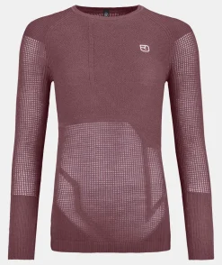 ORTOVOX Baselayer^MERINO THERMOVENT LS W mountainrose