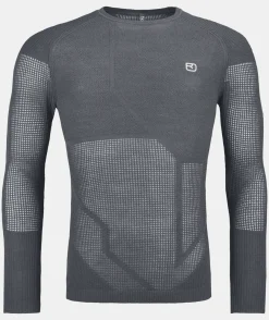 ORTOVOX Baselayer^MERINO THERMOVENT LS M darkgreyblend