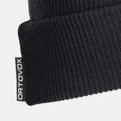ORTOVOX Headwear & Neckwarmer^NICHOLSON RIB BEANIE blackraven