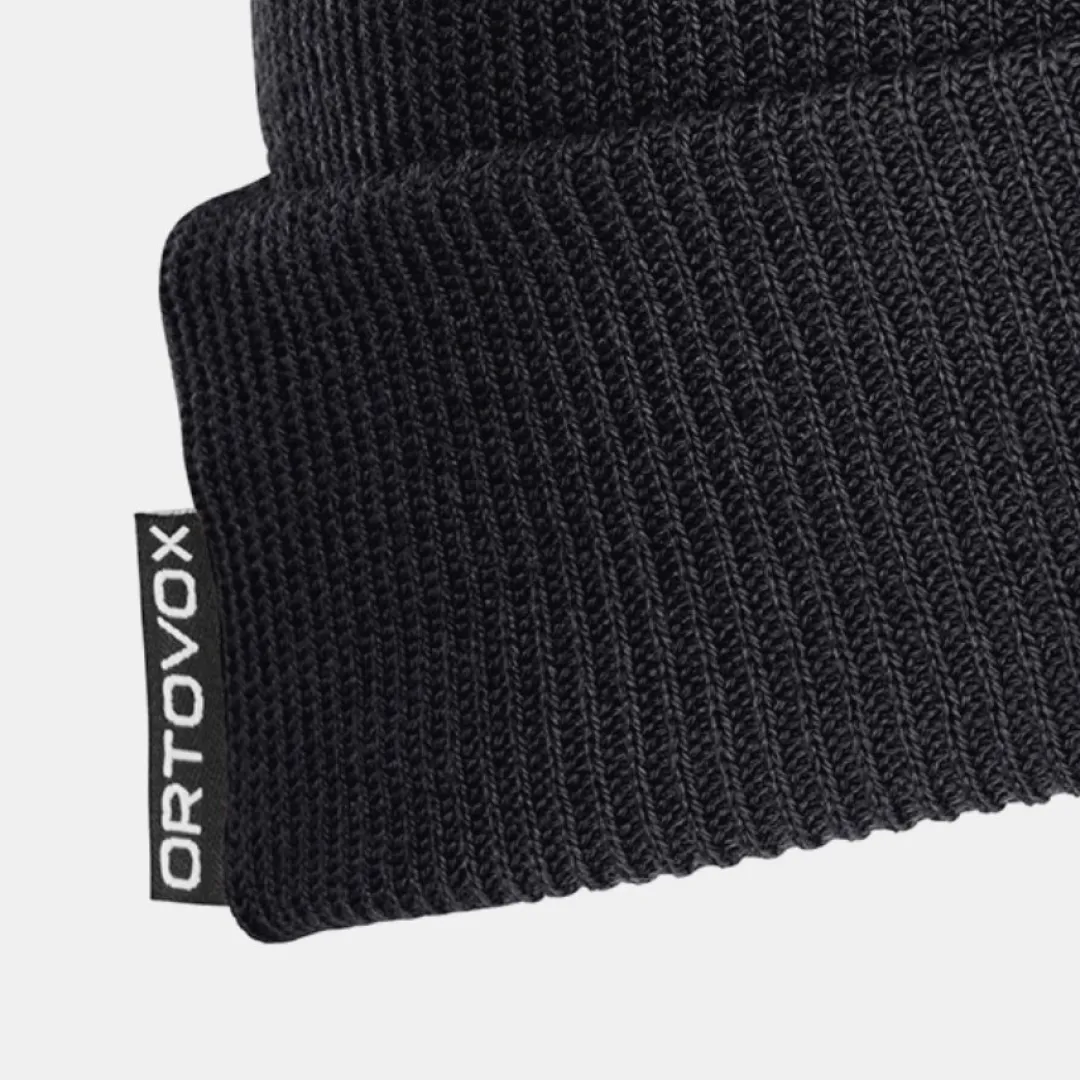 ORTOVOX Headwear & Neckwarmer^NICHOLSON RIB BEANIE blackraven