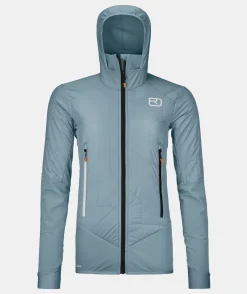 ORTOVOX Jacken & Westen^SWISSWOOL COL BECCHEI HYBRID JACKET W glaciergrey