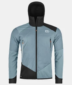 ORTOVOX Jacken & Westen^SWISSWOOL COL BECCHEI HYBRID JACKET M glaciergrey