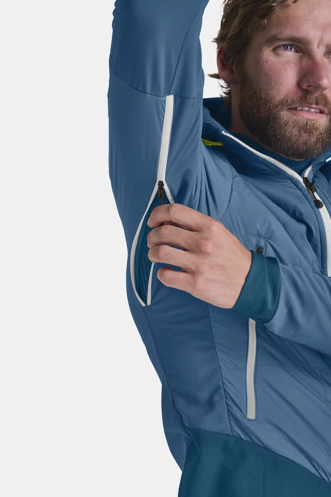 ORTOVOX Jacken & Westen^SWISSWOOL COL BECCHEI HYBRID JACKET M darkpacific
