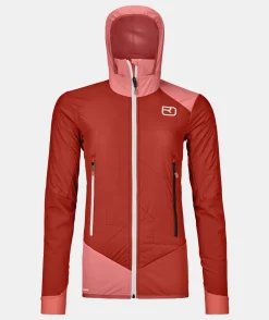 ORTOVOX Jacken & Westen^SWISSWOOL COL BECCHEI HYBRID JACKET W sunsetorange