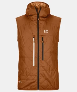 ORTOVOX Jacken & Westen^SWISSWOOL PIZ BOÈ VEST M bristlebrown