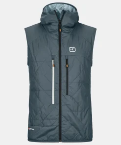 ORTOVOX Jacken & Westen^SWISSWOOL PIZ BOÈ VEST M darkarcticgrey