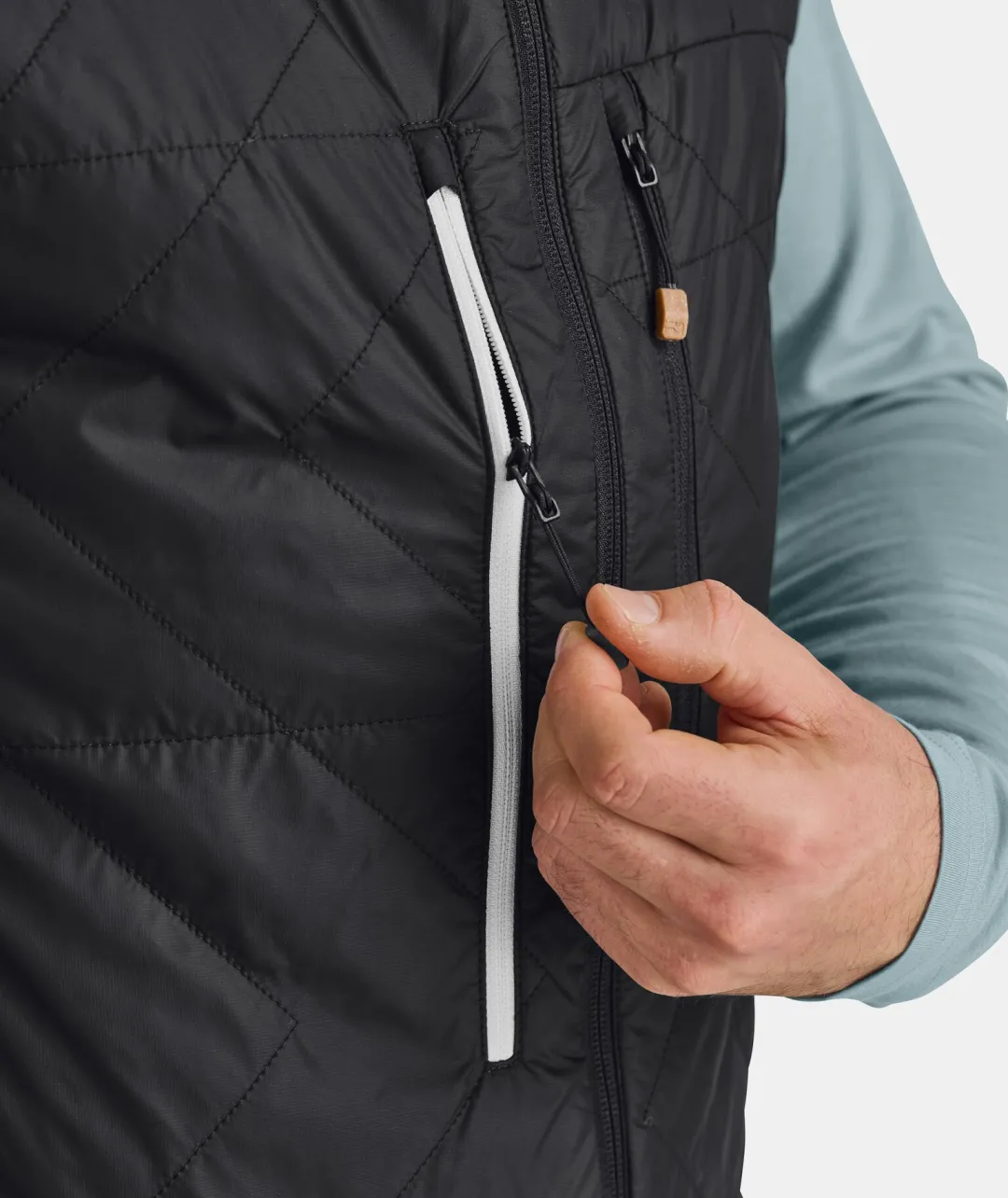 ORTOVOX Jacken & Westen^SWISSWOOL PIZ BOÈ VEST M blackraven