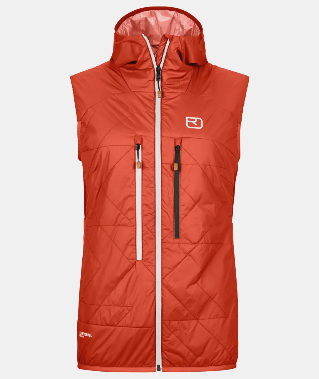 ORTOVOX Jacken & Westen^SWISSWOOL PIZ BOÈ VEST W sunsetorange