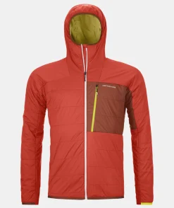 ORTOVOX Jacken & Westen^SWISSWOOL PIZ DUAN JACKET M cengiarossa