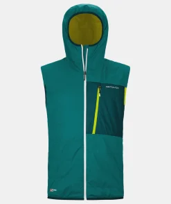 ORTOVOX Jacken & Westen^SWISSWOOL PIZ DUAN VEST M pacificgreen