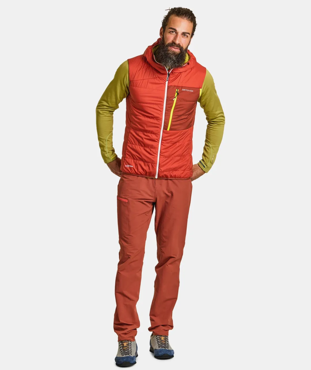 ORTOVOX Jacken & Westen^SWISSWOOL PIZ DUAN VEST M pacificgreen