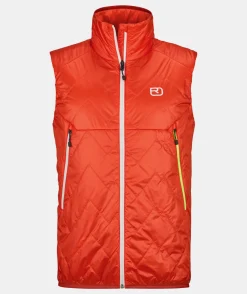 ORTOVOX Jacken & Westen^SWISSWOOL PIZ VIAL VEST M hotorange