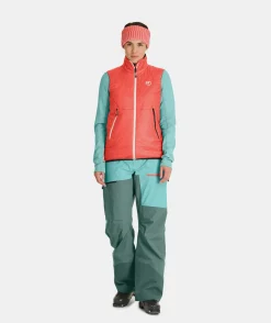 ORTOVOX Jacken & Westen^SWISSWOOL PIZ VIAL VEST W coral