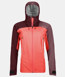 ORTOVOX Jacken & Westen^WESTALPEN 3L LIGHT JACKET W coral