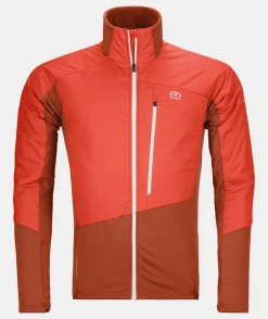 ORTOVOX Jacken & Westen^WESTALPEN SWISSWOOL HYBRID JACKET M cengiarossa