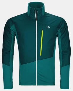 ORTOVOX Jacken & Westen^WESTALPEN SWISSWOOL HYBRID JACKET M darkpacific