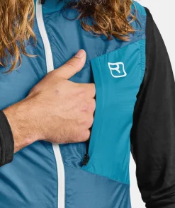 ORTOVOX Jacken & Westen^WINDBREAKER VEST M petrolblue